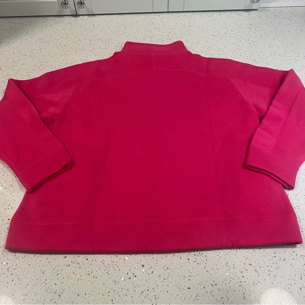 NWT Vintage ARTISANS Pink Full-Zip Jacket with Embroidered Floral Design | XL - Picture 3 of 15